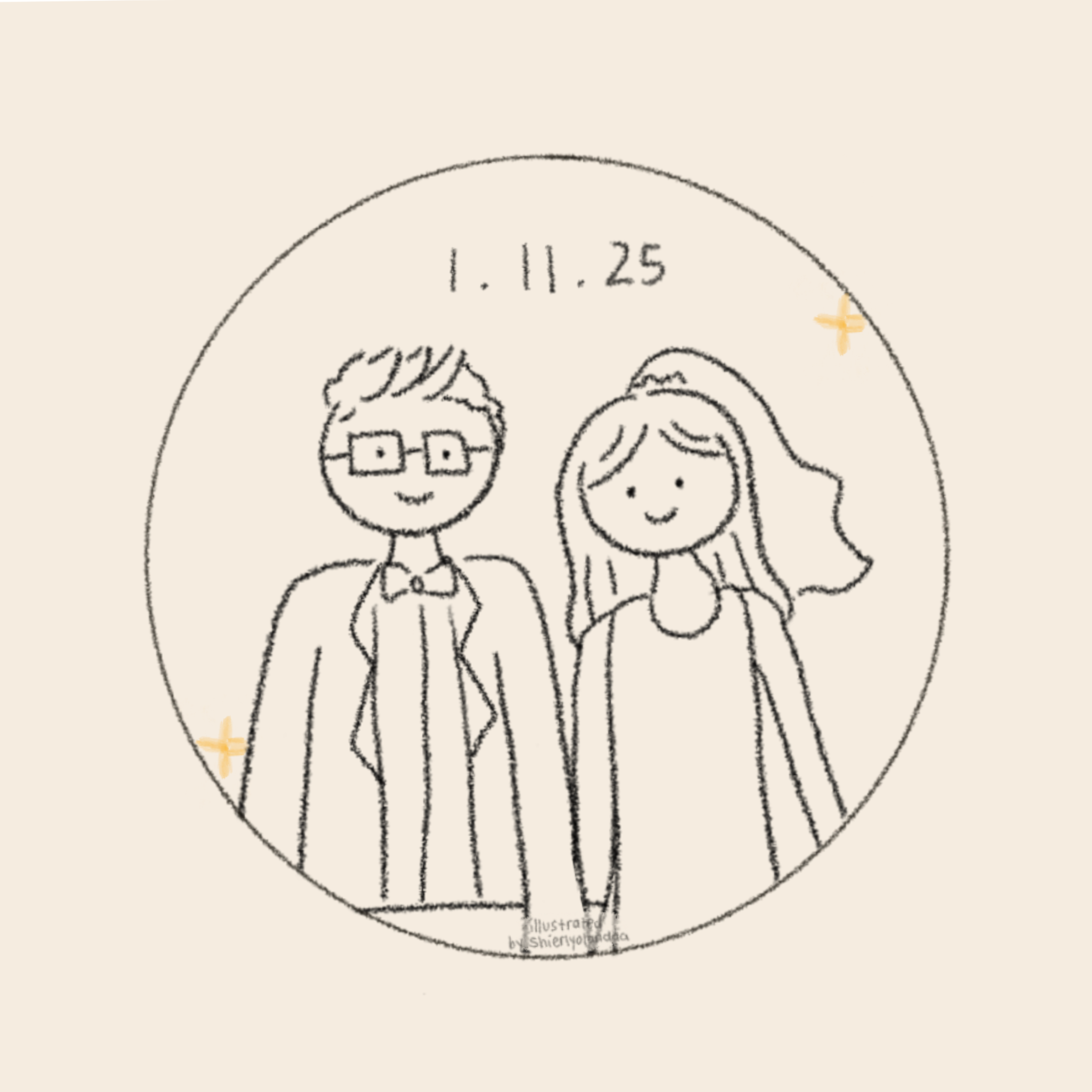 Mikey and Tata Wedding logo